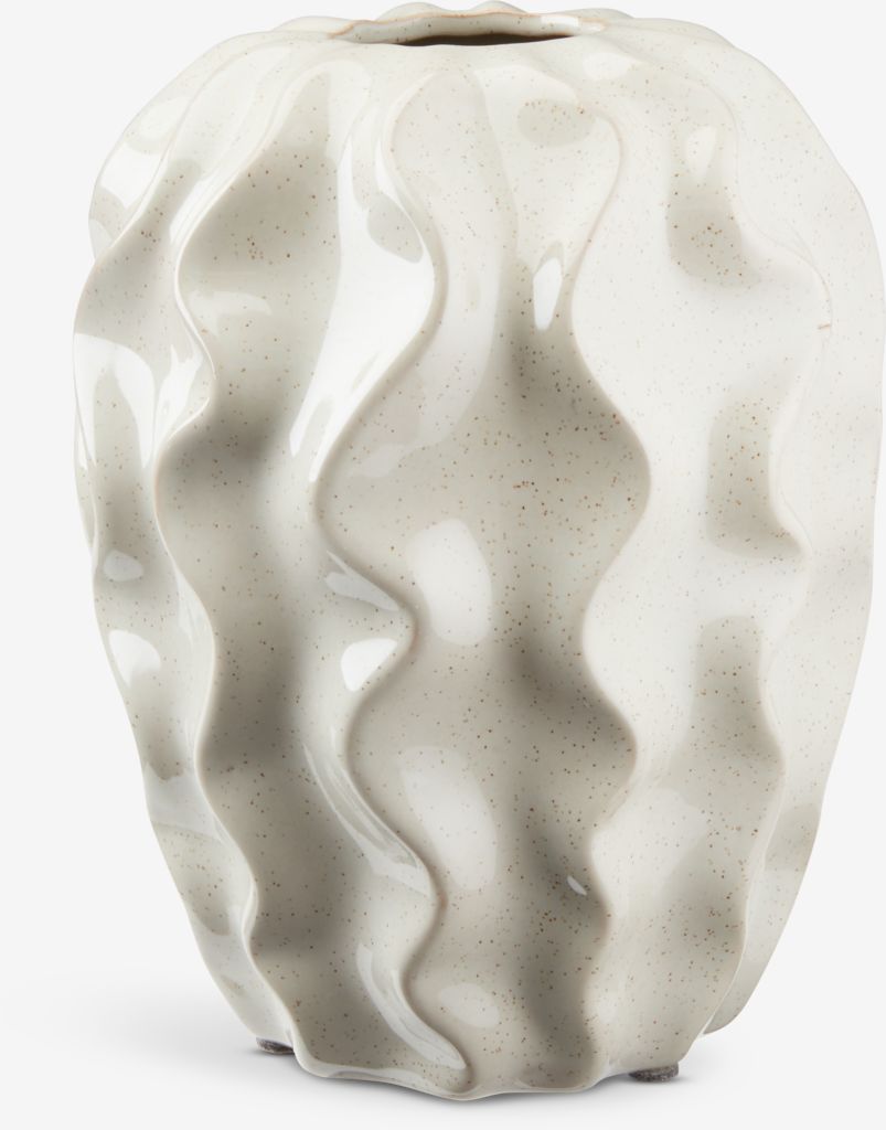 Vase ALEXANDER D16xH20cm grey - JYSK