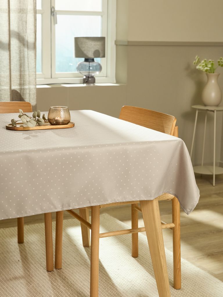 Tablecloth SKOGSTARR 140x240 beige - JYSK