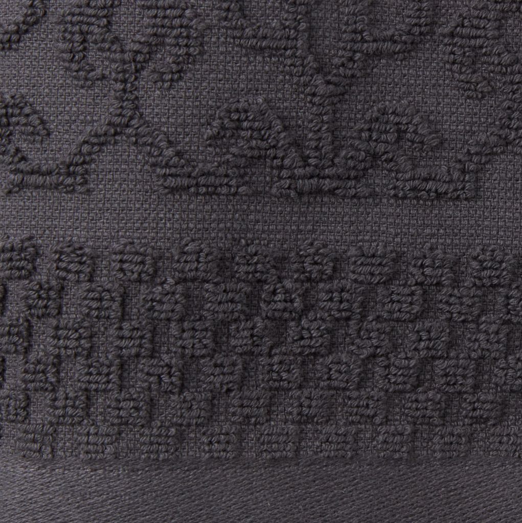 Hand towel STIDSVIG 50x100 asphalt KRONBORG - JYSK