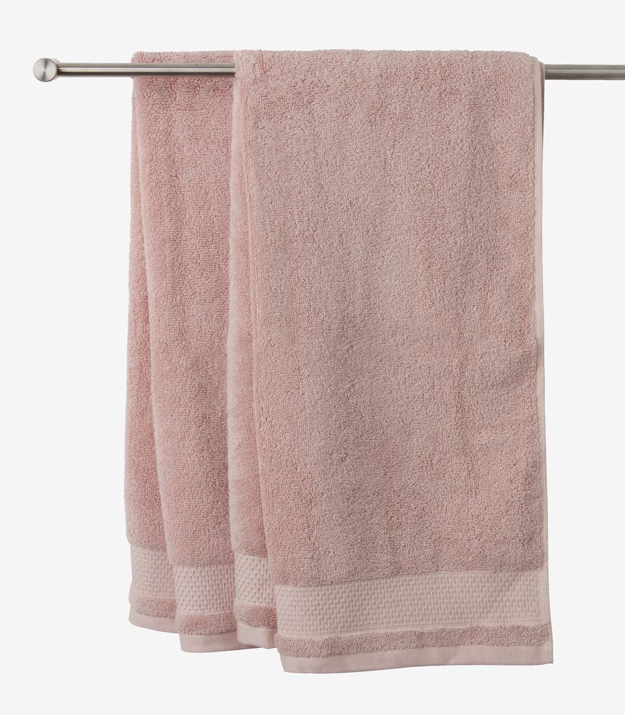 Hand towel NORA 50x100 dusty rose - JYSK