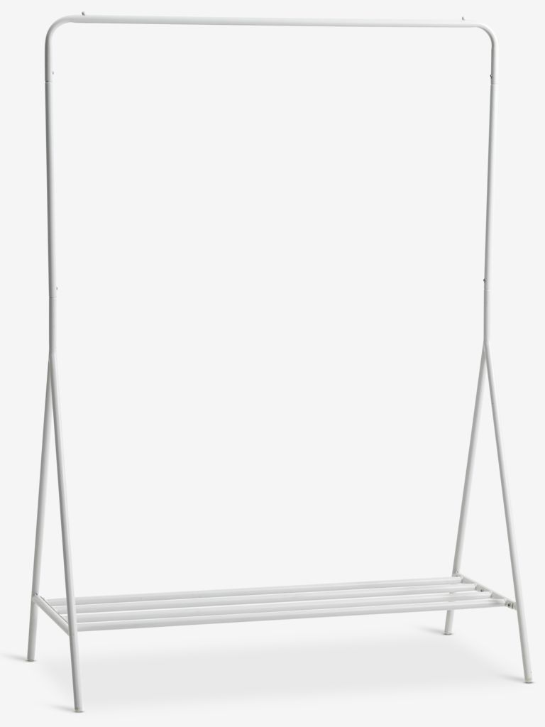 Clothes rail LYNGDAL white - JYSK