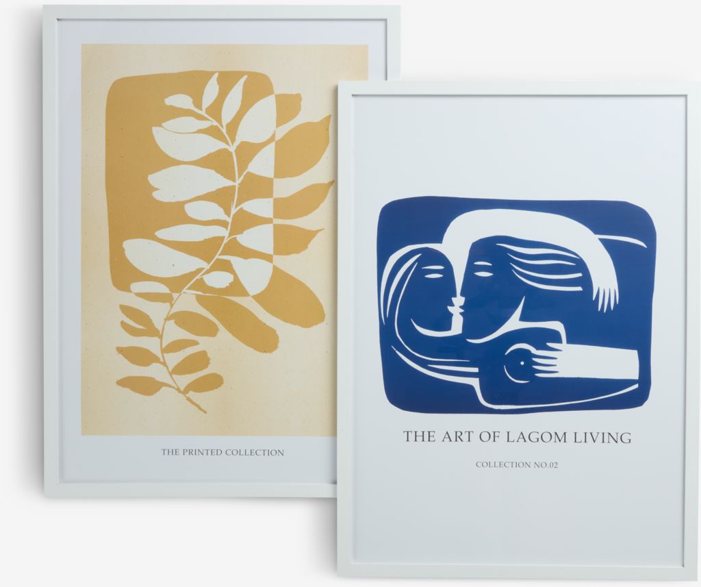 Picture frame OSCAR 50x70cm white - JYSK