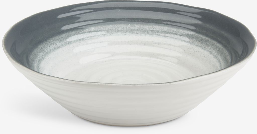 Bowl JASPER D24xH6cm grey - JYSK