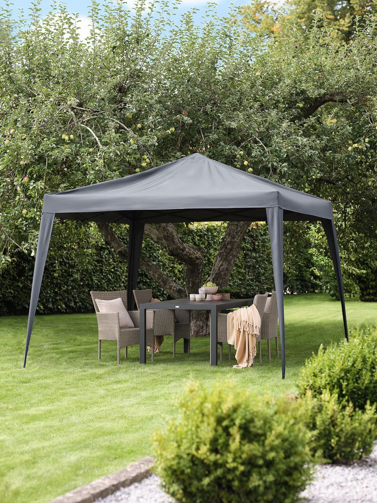 Gazebo JERUP W270xL270 grey - JYSK