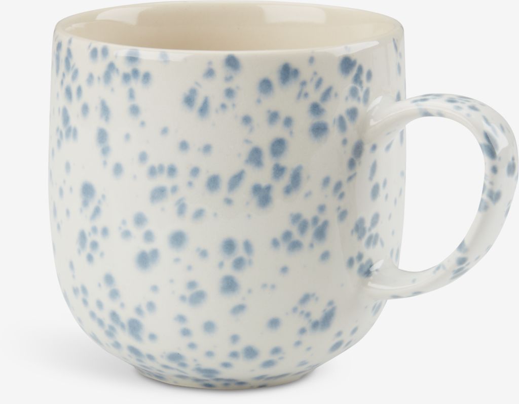 Mug ALF stoneware 400ml D9xH9cm blue - JYSK