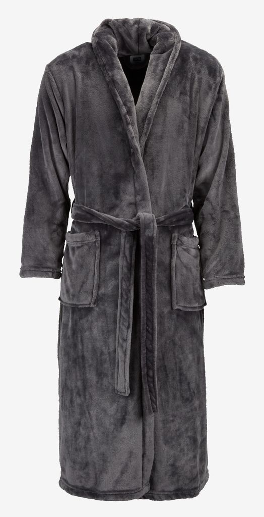 Bathrobe LERUM L/XL asphalt - JYSK