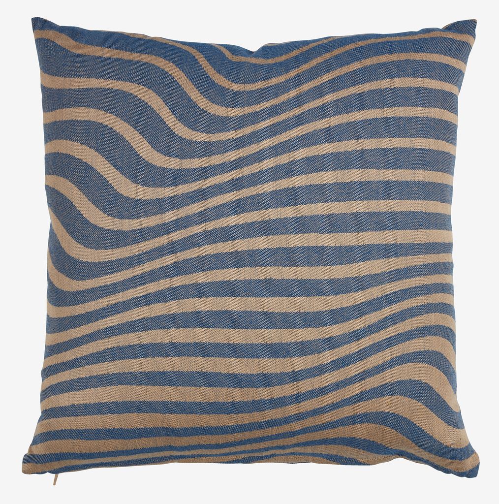 Cushion SYLARVE 45x45 blue/beige - JYSK