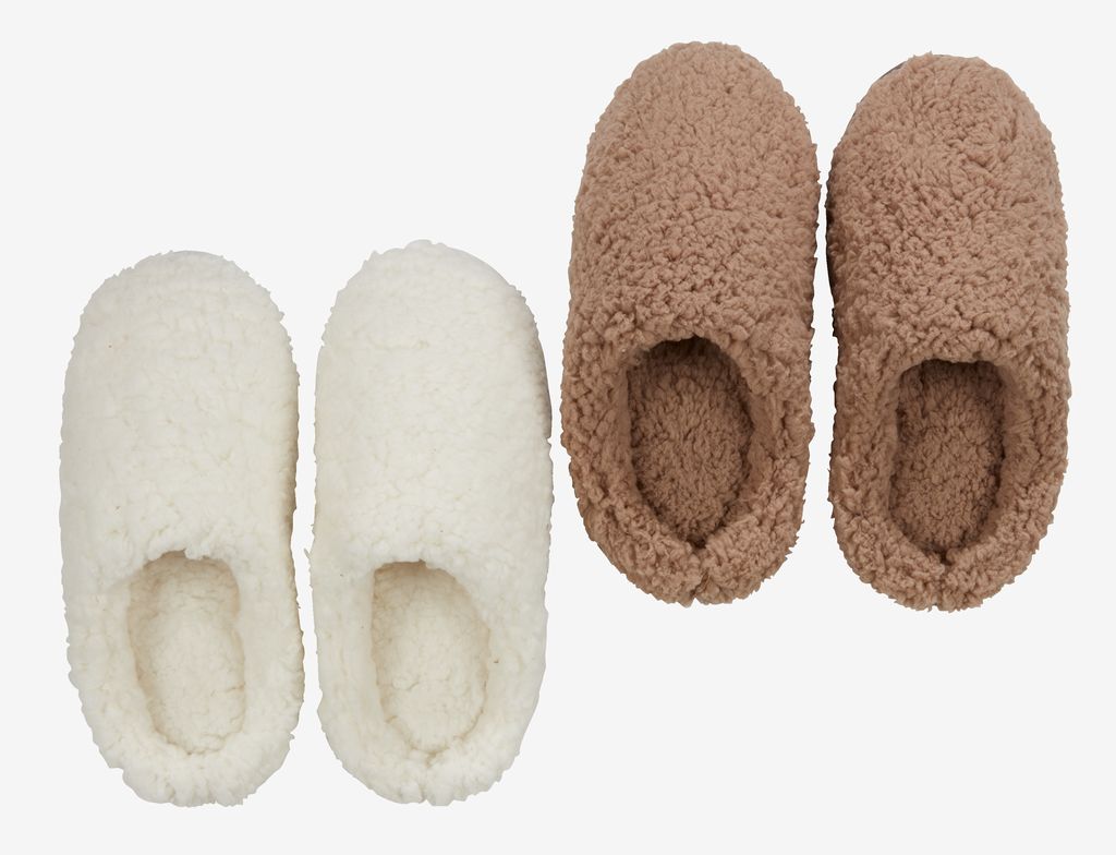 Slippers KILLEBERG teddy size 3-10 asstorted - JYSK