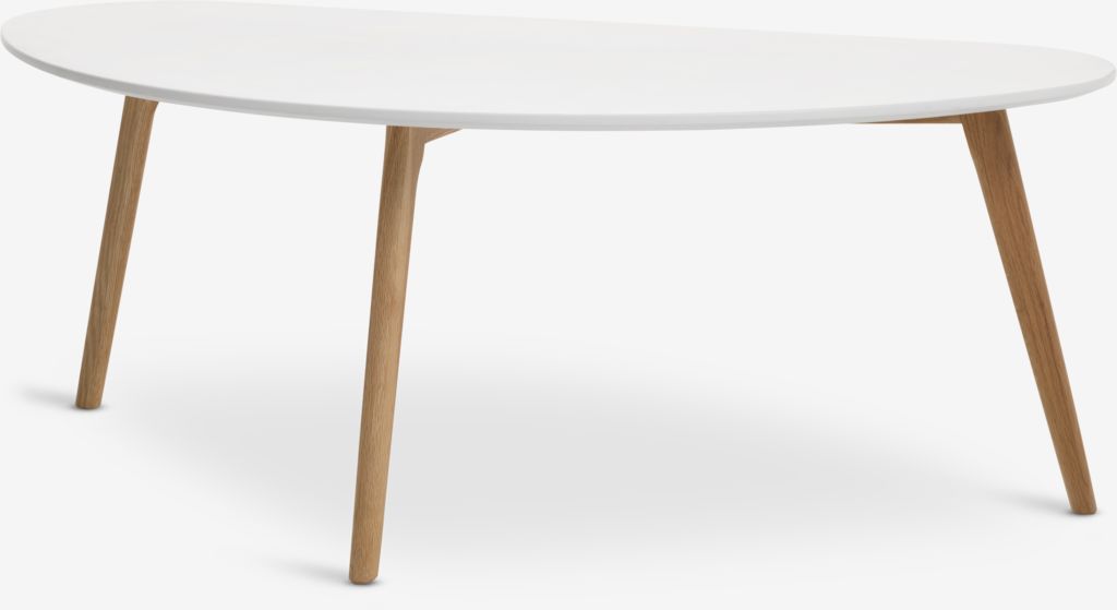 Coffee table LEJRE 60x120 white/oak - JYSK