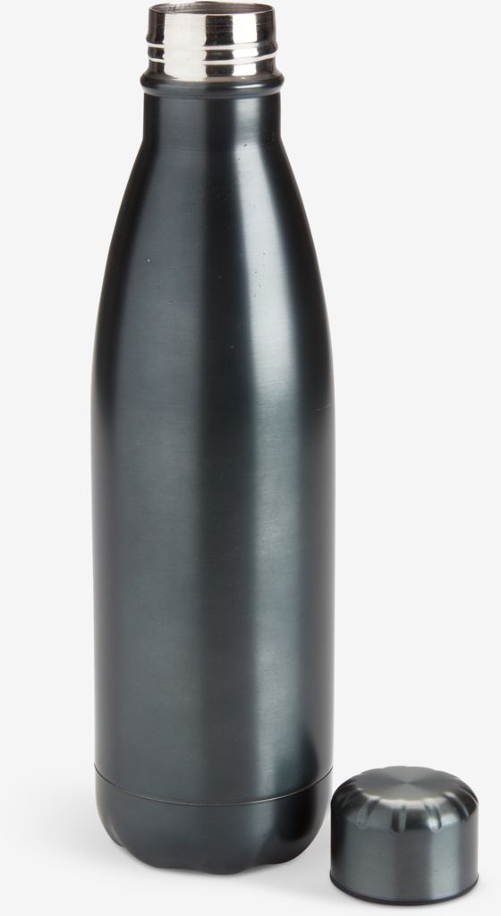 Thermal drinking bottle PETER 45cl black - JYSK