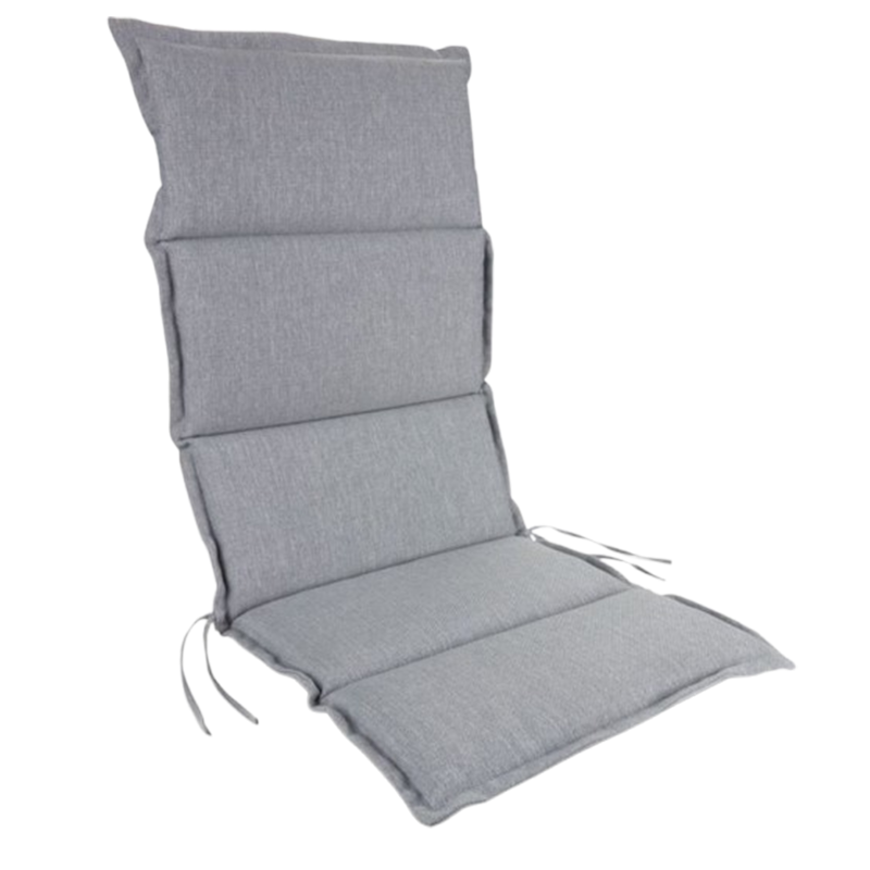 Garden cushion recliner chair BREDFJED light grey - JYSK