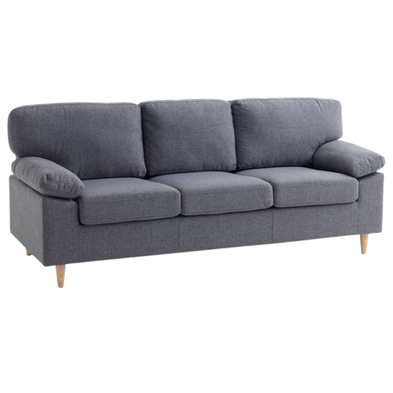 Sofa GEDVED 3-seater grey - JYSK