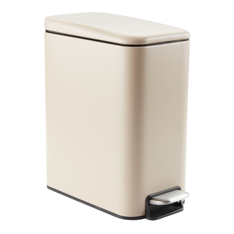 Pedal bin ULLATTI 5L with soft close beige - JYSK