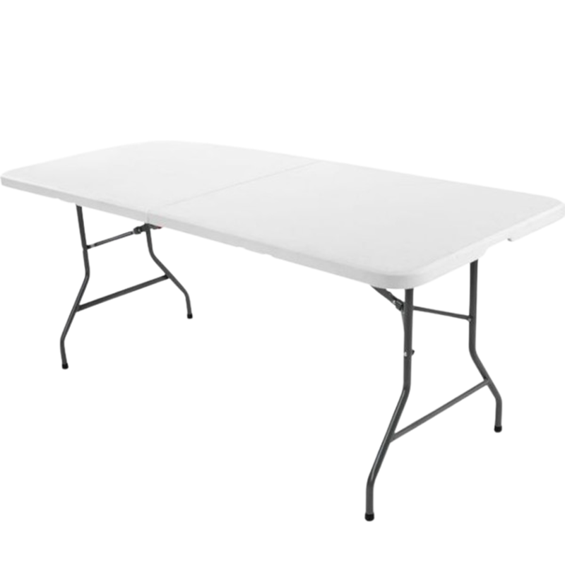 Folding table KULESKOG W75xL180 white - JYSK
